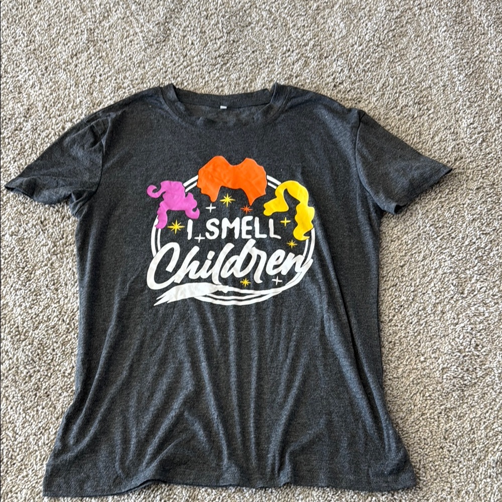 Kids Charcoal Graphic Tee